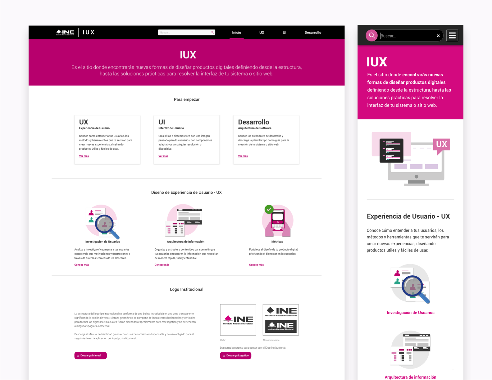 Diferentes usuarios del proyecto
